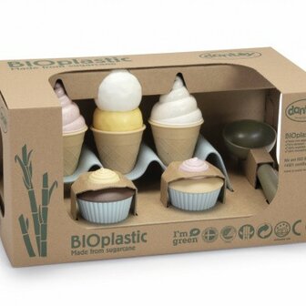 Dantoy BIOplastic IJs Speelset - 8 delig in luxe giftbox