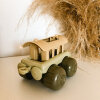 Dantoy BIOplastic Stoomtrein met Wagon (2 delig)