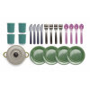 Dantoy GREEN BEAN Eetservies Set (verpakt in net) - 22 delig