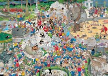 Jumbo legpuzzel Jan van Haasteren De Dierentuin 1000 stukjes