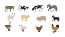 Collecta boerderijdieren 12-delig