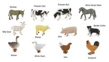 Collecta boerderijdieren 12-delig