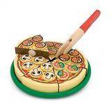 Melissa & Doug houten pizza 60-delig