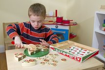 Melissa & Doug houten pizza 60-delig