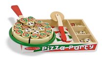 Melissa & Doug houten pizza 60-delig