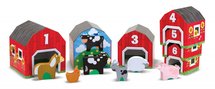 Melissa & Doug sorteerspel Boerderij 12-delig