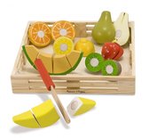 Melissa & Doug houten fruitset 19-delig