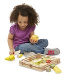 Melissa & Doug houten fruitset 19-delig