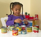 Melissa & Doug voedsel in blikken 10-delig