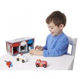 Melissa & Doug garage Lock & Roll 7-delig
