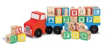 Melissa & Doug alfabet-truck 30-delig