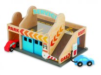 Melissa & Doug garage met auto's 3-delig