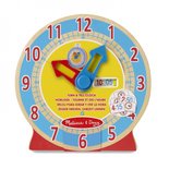 Melissa & Doug houten leerklok