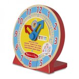 Melissa & Doug houten leerklok