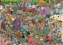 Jumbo legpuzzel Jan van Haasteren Flower Parade 1000 stukjes