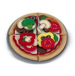 Melissa & Doug Vilten pizza set 42-delig