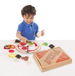 Melissa & Doug Vilten pizza set 42-delig