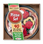 Melissa & Doug Vilten pizza set 42-delig