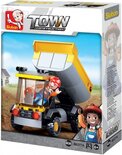 Sluban Construction: Kleine Kiepwagen geel (M38-B0377A)