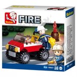 Sluban Fire: Brandweer Jeep (M38-B0621)