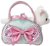 Aurora Fancy Pal Kat ijsblauw/wit 21 cm