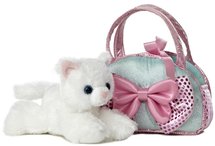 Aurora Fancy Pal Kat ijsblauw/wit 21 cm