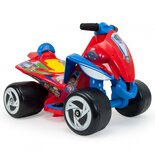 Injusa accuvoertuig quad Paw Patrol 6V 65 cm rood/blauw