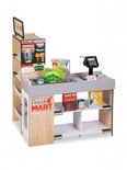 Melissa & Doug houten groentenwinkel Fresh Mart 70 x 89 x 106 cm