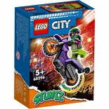 Lego City 60296 Stuntz Wheelie Stuntmotor
