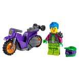 Lego City 60296 Stuntz Wheelie Stuntmotor