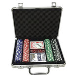 Poker Set in Aluminium Koffer