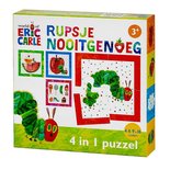 Bambolino Toys Rupsje Nooitgenoeg 4in1 Puzzel 4-16 Stukjes