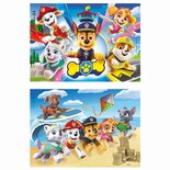 Clementoni SuperColor Puzzel Paw Patrol 2x20 Stukjes