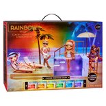 Rainbow High Color Change Pool and Beach Club Set + Licht