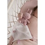 Nijntje Knuffeldoekje met Ribstof Roze