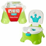 Fisher Price Koninklijk Potje en Krukje met Geluid