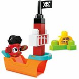 Mega Bloks First Builder Kiekeboeblokken Piratenschip