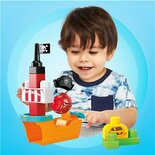 Mega Bloks First Builder Kiekeboeblokken Piratenschip