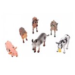 Animal World Boerderijdieren 6 Stuks
