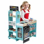 Theo Klein Houten Supermarkt + Accessoires