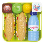 Ecoiffier Chef Sandwich Set op Dienblad