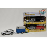 Kids Globe Traffic Volvo XC90 + Paardentrailer