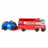 Paw Patrol True Metal Teamvoertuig Brandweerwagen en Chase-Reddingsvoertuig