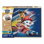 Paw Patrol The Movie 3 Houten Puzzels in Houten Kist