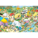 Jumbo Puzzel Jan Van Haasteren Kamperen in het Bos 2000 Stukjes