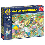 Jumbo Puzzel Jan Van Haasteren Kamperen in het Bos 2000 Stukjes