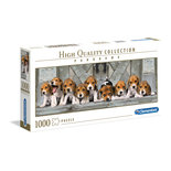 Clementoni High Quality Collection Panorama Puzzel Beagles 1000 Stukjes