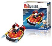Sluban M38-B0622B Fire Serie Hoovercraft 85-delig