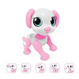Gear2play Robo Smart Puppy Pinkie + Licht en Geluid Roze/Wit