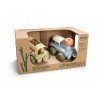 Dantoy BIOplastic Stoomtrein met Wagon in luxe giftbox